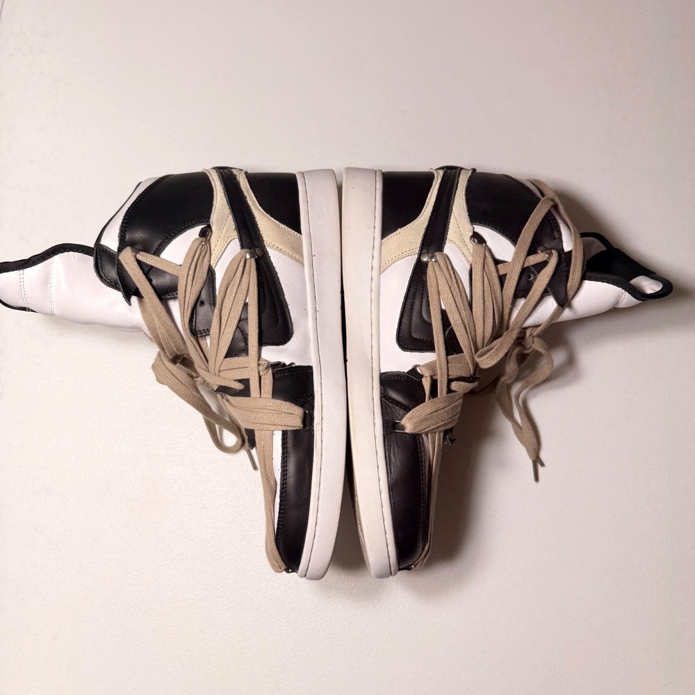 Vogal Stand Vogal 1 High Top Sneakers Black White Limited Edition Mens Size 13 - Picture 12 of 15